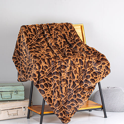 Leopard skin fur